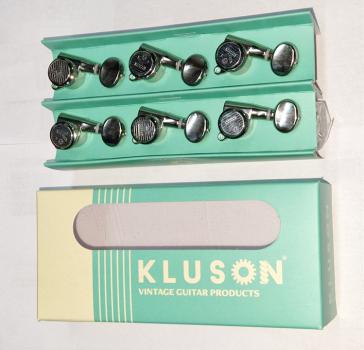 Kluson MK6LB Roundbacks 6L 45 Grad Schwarz